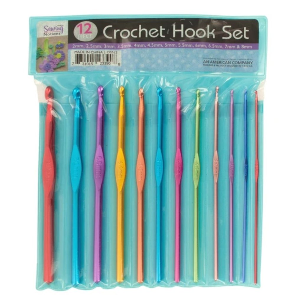 Aluminum Crochet Hook Set